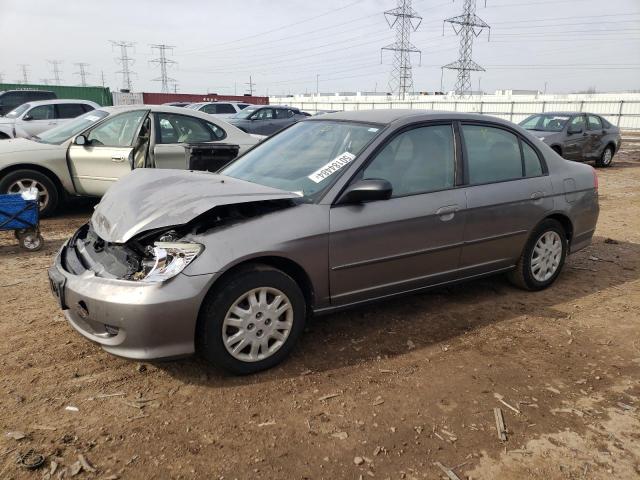 HONDA CIVIC LX 2004 with VIN 2HGES16554H583354 - Photo from auction