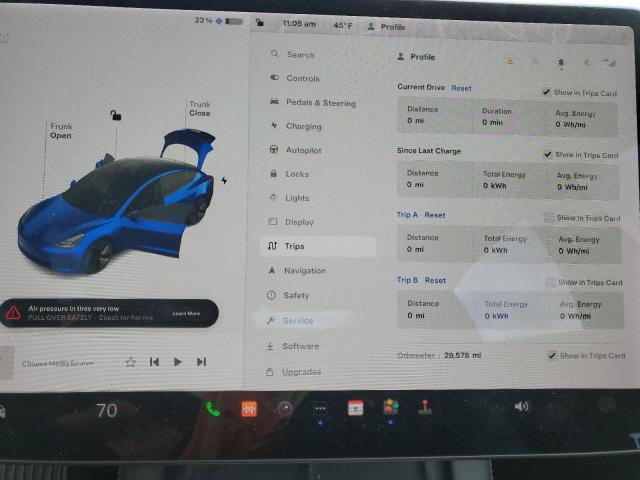 Photo 9 from auction – 2021 TESLA MODEL 3 with VIN 5YJ3E1EB4MF924463