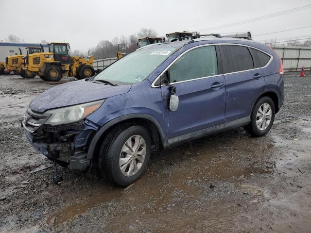 HONDA CR-V EXL 2014 with VIN 2HKRM4H77EH690697 - Photo from auction
