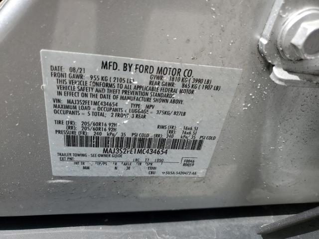 Photo 14 from auction – 2021 FORD ECOSPORT S with VIN MAJ3S2FE1MC434654