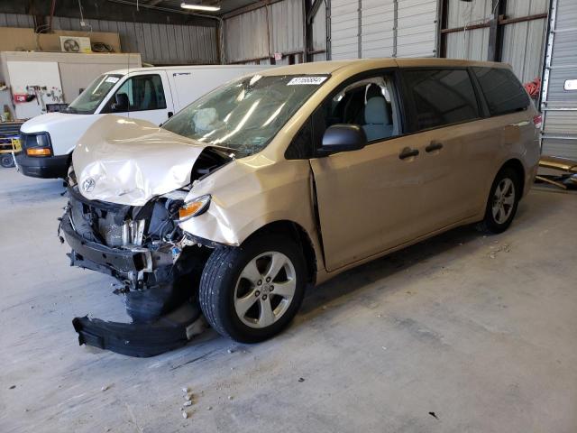 TOYOTA SIENNA 2014 with VIN 5TDZK3DC2ES523614 - Photo from auction