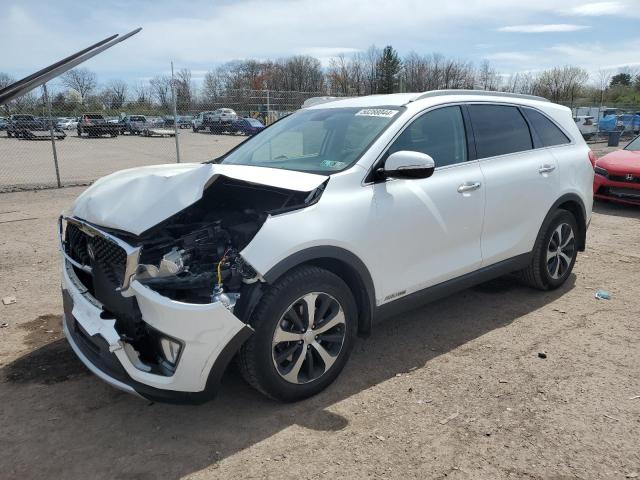 KIA SORENTO EX 2016 with VIN 5XYPHDA56GG124125 - Photo from auction