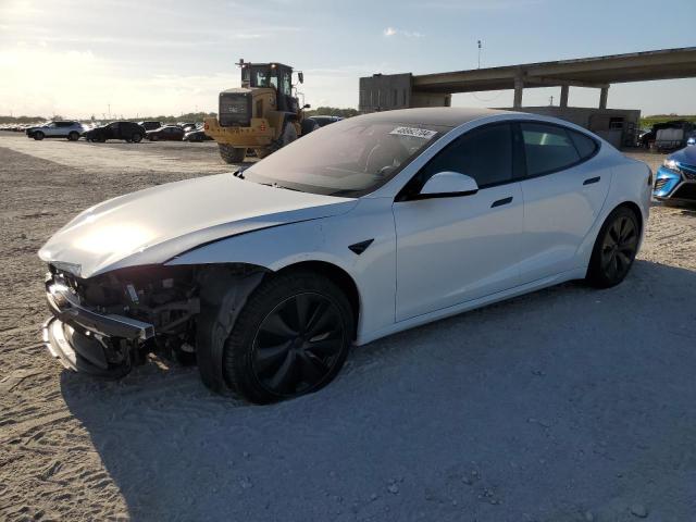 TESLA MODEL S 2022 with VIN 5YJSA1E54NF467141 - Photo from auction