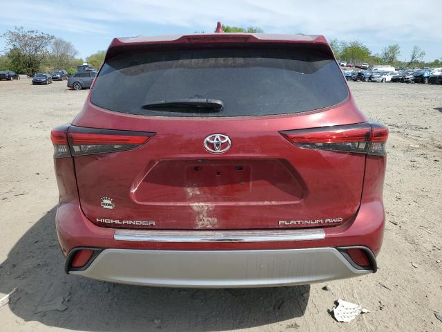 Photo 6 from auction – 2020 TOYOTA HIGHLANDER with VIN 5TDFZRBH8LS025186