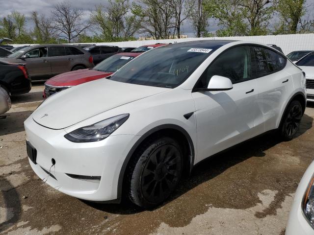 Фото 1 с аукциона – 2021 TESLA MODEL Y с VIN 5YJYGDEE2MF060606