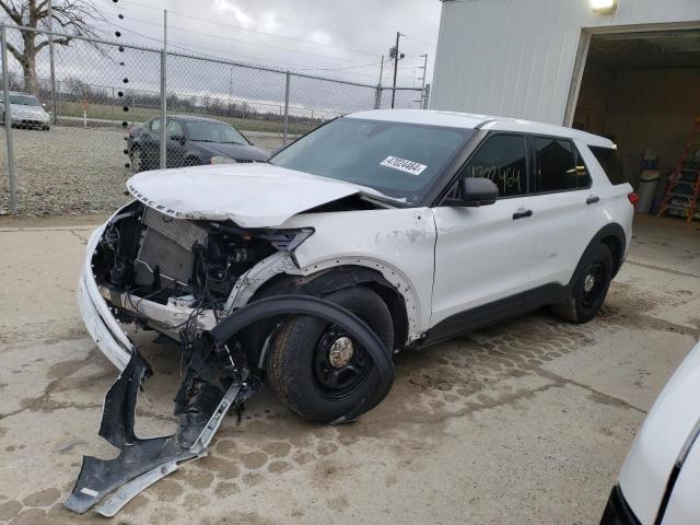 FORD EXPLORER P 2022 with VIN 1FM5K8ACXNGB29347 - Photo from auction