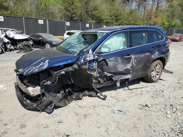 TOYOTA HIGHLANDER 2014 with VIN 5TDZARFH9ES008947 - Photo from auction