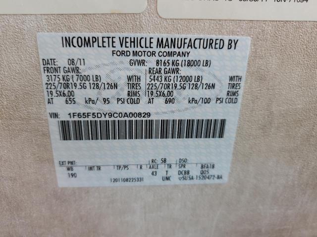 Photo 10 from auction – 2012 FORD F53 with VIN 1F65F5DY9C0A00829