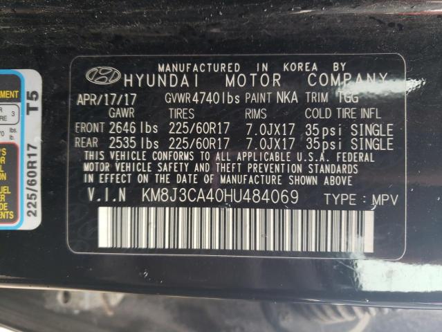 Photo 14 from auction – 2017 HYUNDAI TUCSON LIM with VIN KM8J3CA40HU484069