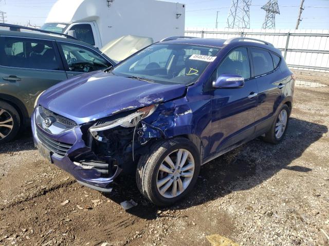 HYUNDAI TUCSON 2010 with VIN KM8JUCAC3AU021885 - Photo from auction