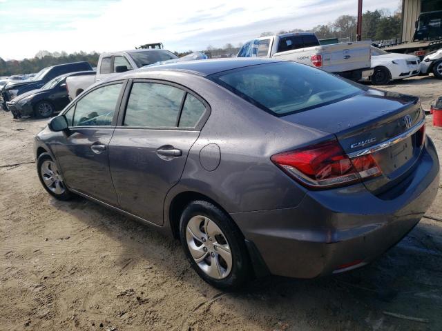 Photo 2 from auction – 2015 HONDA CIVIC LX with VIN 19XFB2F5XFE284501