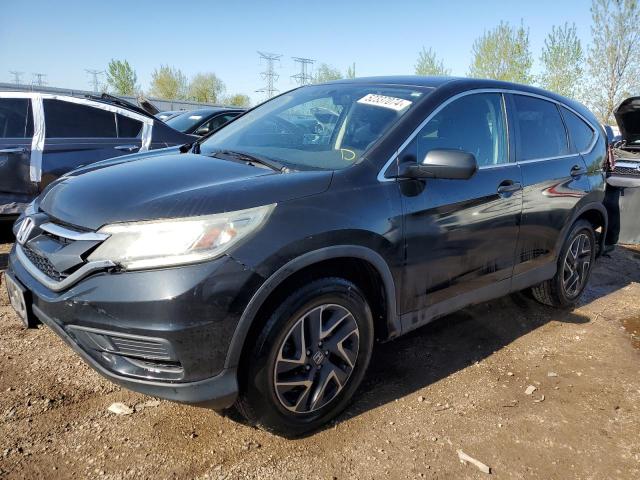 HONDA CR-V SE 2016 with VIN 5J6RM4H4XGL117114 - Photo from auction