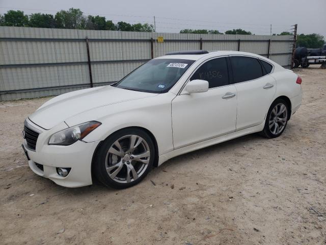 INFINITI M56 2013 with VIN JN1AY1APXDM540035 - Photo from auction
