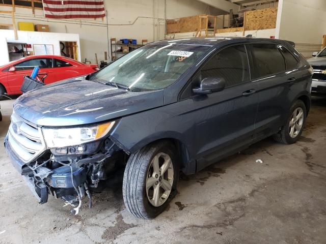 FORD EDGE SE 2018 with VIN 2FMPK4G9XJBC21542 - Photo from auction