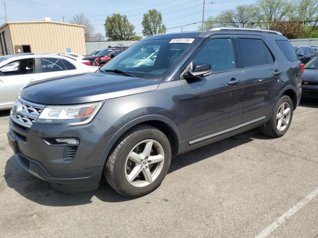 FORD EXPLORER X 2018 with VIN 1FM5K7D8XJGC13034 - Photo from auction