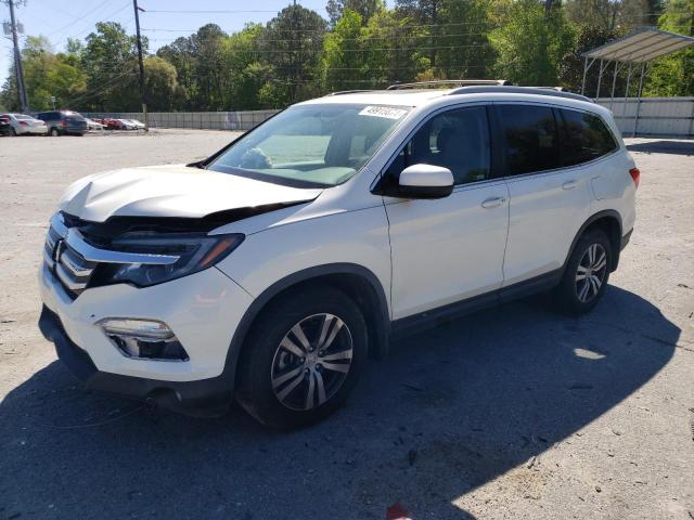 HONDA PILOT EXL 2018 with VIN 5FNYF6H56JB045208 - Photo from auction