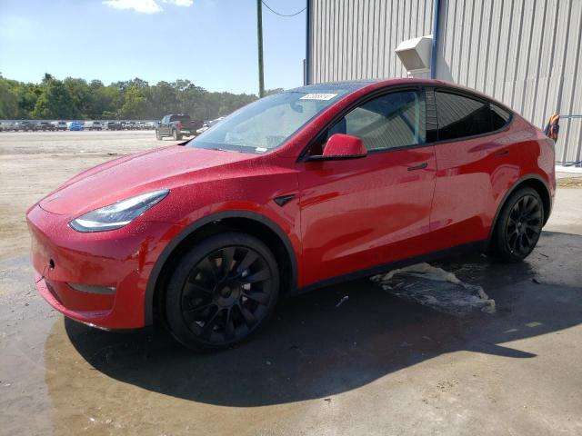 TESLA MODEL Y 2023 with VIN 7SAYGAEEXPF612648 - Photo from auction