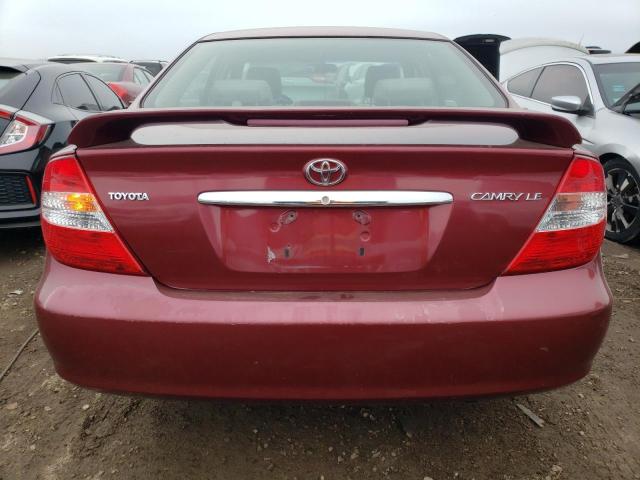 Photo 6 from auction – 2002 TOYOTA CAMRY with VIN JTDBE32K720130886