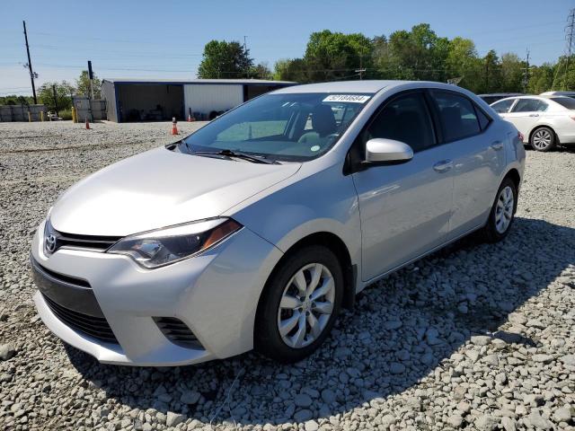TOYOTA COROLLA L 2015 with VIN 2T1BURHE4FC403723 - Photo from auction