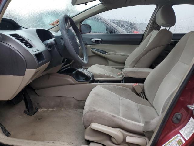 Photo 7 from auction – 2009 HONDA CIVIC LX with VIN 19XFA16569E041611