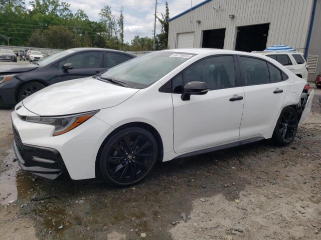 TOYOTA COROLLA SE 2021 with VIN 5YFS4MCE7MP074488 - Photo from auction