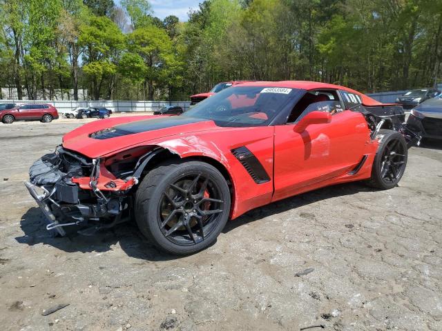 CHEVROLET CORVETTE Z 2019 with VIN 1G1YS2D60K5606744 - Photo from auction