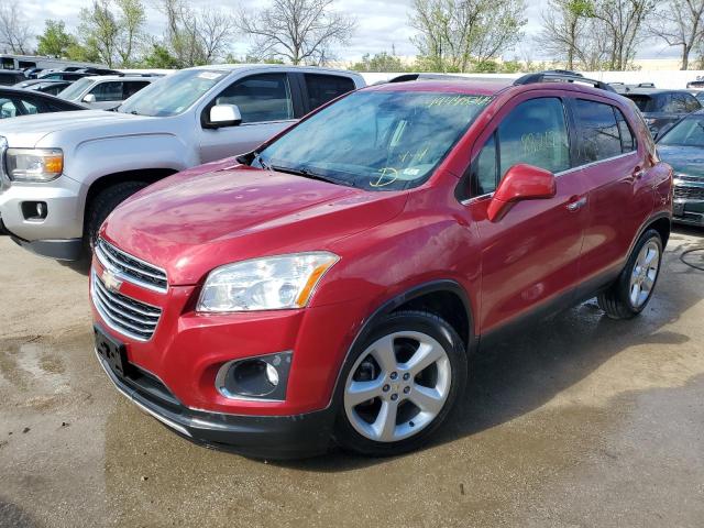 CHEVROLET TRAX LTZ 2015 with VIN KL7CJNSB3FB205554 - Photo from auction