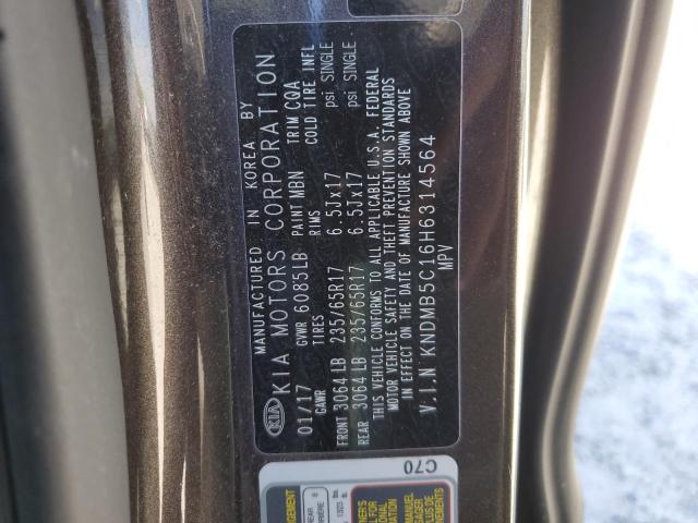 Photo 14 from auction – 2017 KIA SEDONA LX with VIN KNDMB5C16H6314564