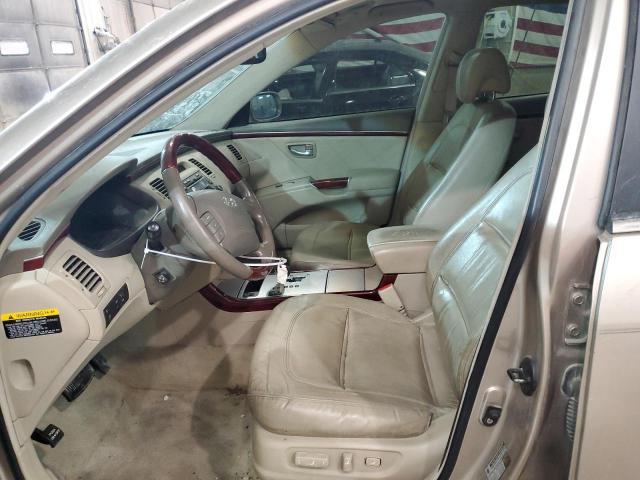 Photo 7 from auction – 2007 HYUNDAI AZERA SE with VIN KMHFC46F57A142350