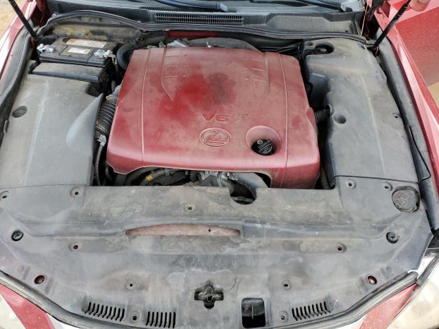 Photo 11 from auction – 2006 LEXUS IS 250 with VIN JTHBK262X65001772