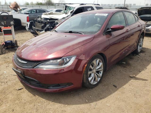 CHRYSLER 200 S 2015 with VIN 1C3CCCBG0FN518979 - Photo from auction