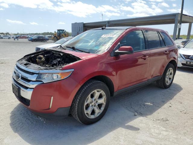 FORD EDGE SEL 2013 with VIN 2FMDK4JC9DBB16695 - Photo from auction