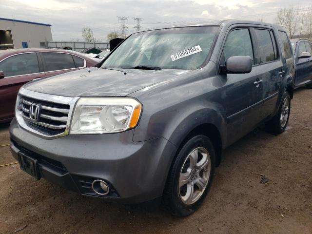 HONDA PILOT EXL 2012 with VIN 5FNYF4H68CB025347 - Photo from auction