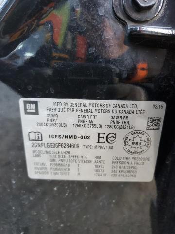 Photo 14 from auction – 2015 CHEVROLET EQUINOX LT with VIN 2GNFLGE36F6284609