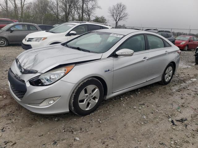HYUNDAI SONATA HYB 2012 with VIN KMHEC4A46CA043886 - Photo from auction