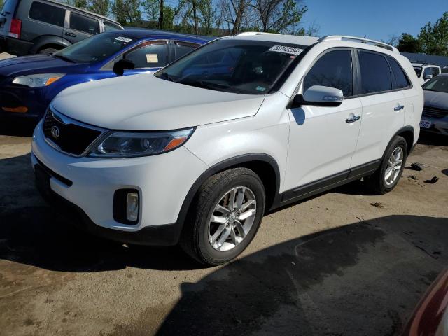 KIA SORENTO LX 2014 with VIN 5XYKT3A68EG500073 - Photo from auction
