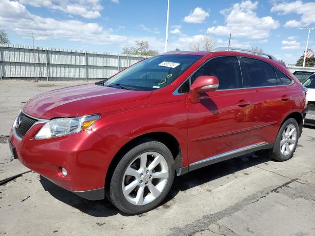 LEXUS RX 350 2012 with VIN 2T2BK1BA1CC129966 - Photo from auction