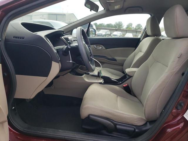 Photo 7 from auction – 2013 HONDA CIVIC LX with VIN 2HGFB2F5XDH564650