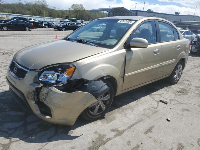 KIA RIO LX 2010 with VIN KNADH4A34A6627421 - Photo from auction