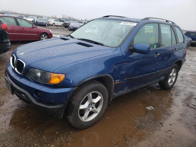 BMW X5 3.0I 2001 with VIN WBAFA53561LP22467 - Photo from auction