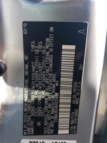 Photo 14 from auction – 2011 TOYOTA SIENNA LE with VIN 5TDKK3DC4BS025699
