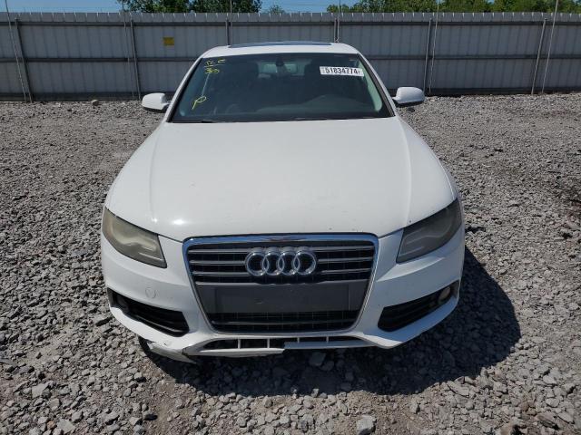 Photo 5 from auction – 2011 AUDI A4 PREMIUM with VIN WAUFFAFL7BN033600