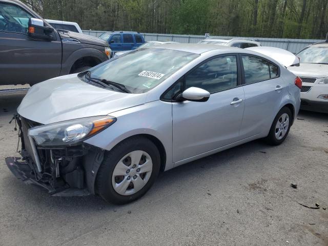 Photo 1 from auction – 2016 KIA FORTE LX with VIN KNAFK4A64G5492699