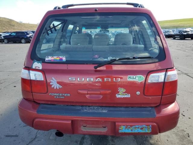 Photo 6 from auction – 2001 SUBARU FORESTER S with VIN JF1SF65601H703386