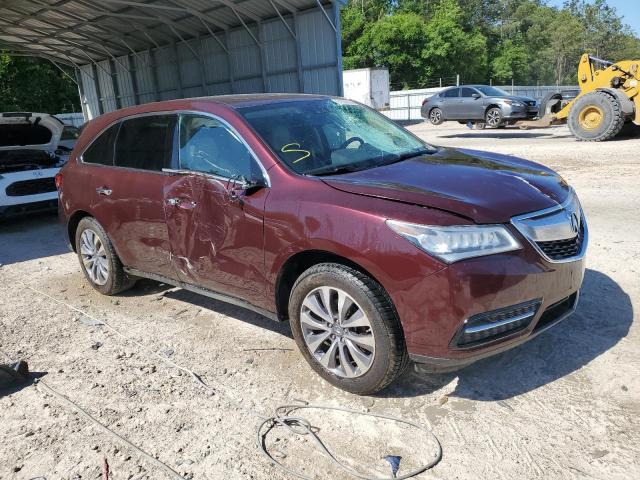 Photo 4 from auction – 2014 ACURA MDX TECHNO with VIN 5FRYD3H44EB016757