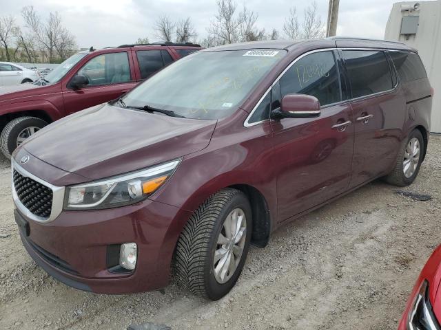 KIA SEDONA EX 2015 with VIN KNDMC5C17F6050507 - Photo from auction