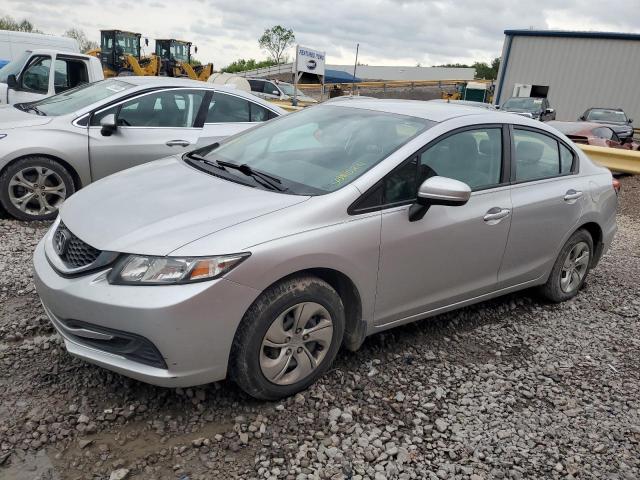 HONDA CIVIC LX 2014 with VIN 19XFB2F57EE047799 - Photo from auction