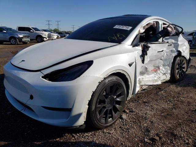 TESLA MODEL Y 2022 with VIN 7SAYGDEE5NF450300 - Photo from auction