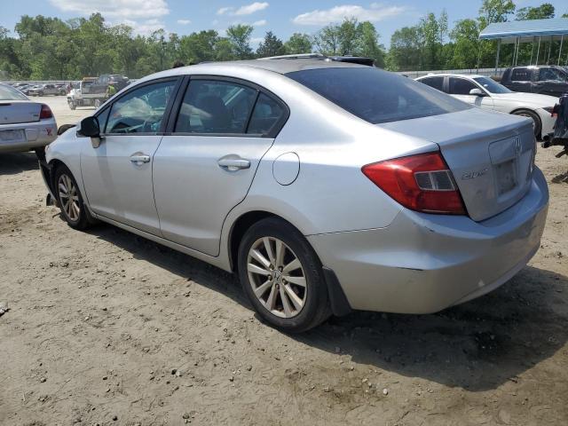 Photo 2 from auction – 2012 HONDA CIVIC EX with VIN 2HGFB2F88CH310993