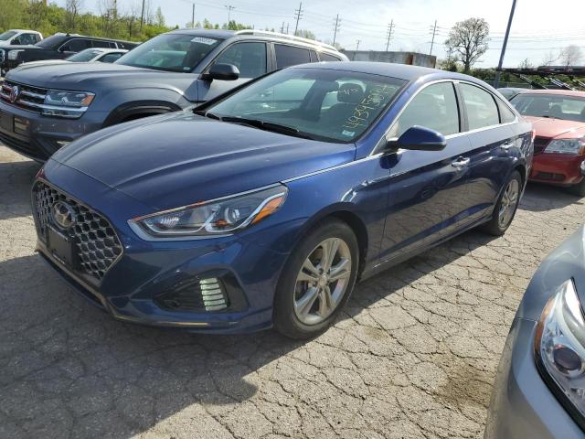HYUNDAI SONATA LIM 2019 with VIN 5NPE34AF2KH792424 - Photo from auction